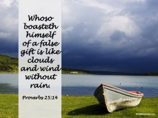 Proverbs 25 14 KJV
